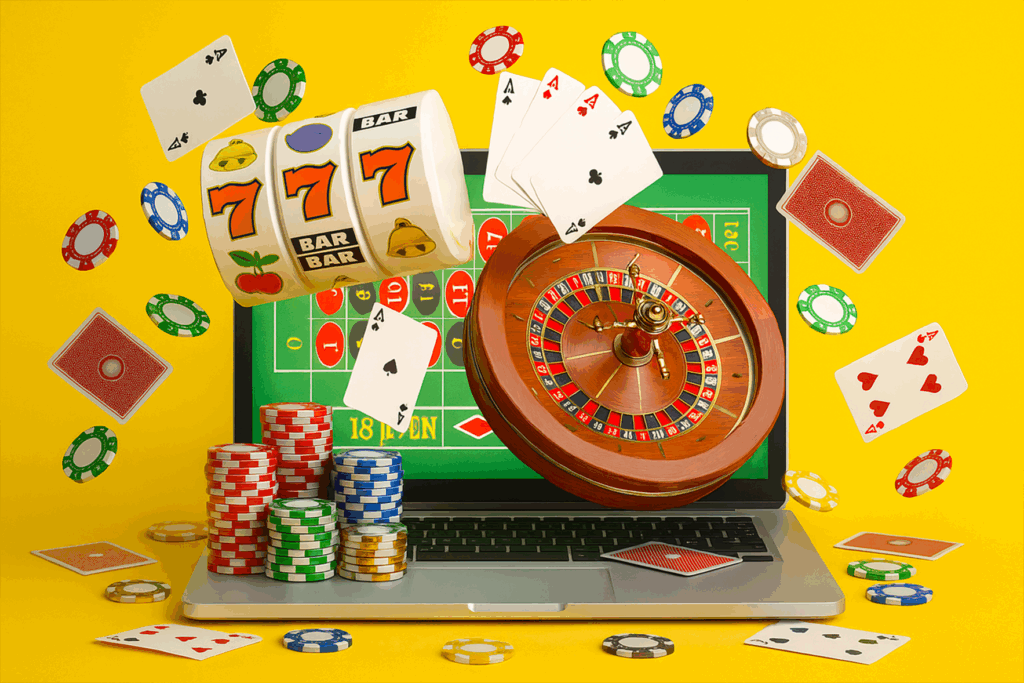 Miglior Casino Online: Notebook con Roulette, Poker, Black Jack in 3D