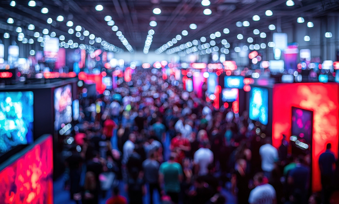 Milan Games Week 2025: padiglioni e fiera con vista dall'alto